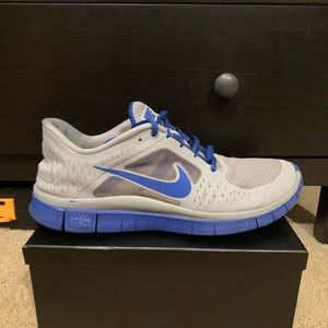 Nike Free Run 3 5.0 Size 12 Gray/Navy